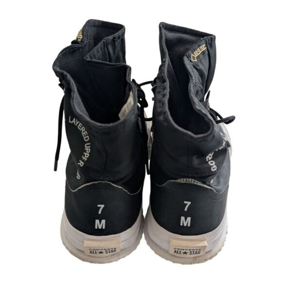 Converse Chuck Taylor MC18 Boot Black 163177C Gore-Tex Hi Carbon Womens Size 7 - Picture 6 of 7